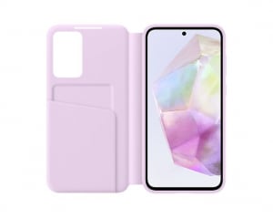 Samsung Galaxy A35 (5G) Smart View Wallet tok levendula színű (EF-ZA356CVEGWW)