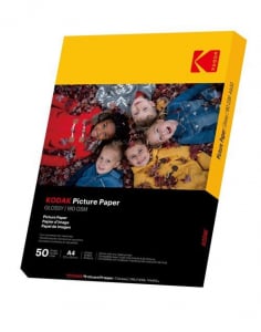 Kodak Picture High Gloss fotópapír 180g, A4, 50db (KO-9891264)