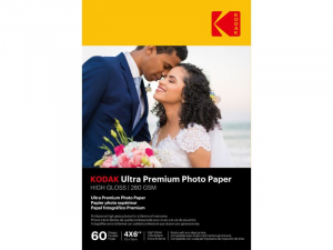 Kodak Ultra Premium RC Gloss fotópapír 280g, 10x15, 60db (KO-9891626)