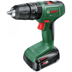 Bosch Home and Garden Akkus ütvefúró-csavarozó 18 V 1.5 Ah Lítiumion 2. akkuval, Töltővel, Hordtáskával, Tartozékokkal 06039D810D