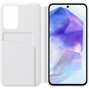 Samsung Galaxy A55 (5G) Smart View Wallet tok fehér (EF-ZA556CWEGWW)