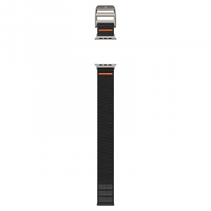 Spigen DuraPro Flex Apple Watch 4/5/6/7/8/9/SE/Ultra1/2 42/44/45/49mm szíj fekete (AMP05981)