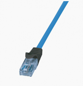 Logilink Prémium patch kábel Cat.6A U/UTP 10G/PoE/HDBT kék 50m (CPP050)