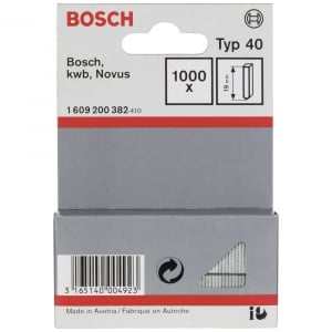 Bosch Accessories  40-es típusú tűzőgép szögek 1000 db 1609200382