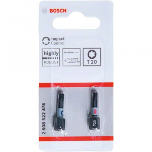 Bosch Accessories Kerek hatlap bit 2 részes T profil 2608522474