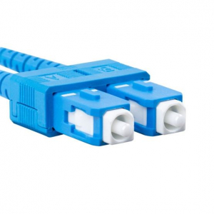 Lanberg Optikai patch k&aacute;bel SM SC/UPC-LC/UPC duplex 3m LSZH G657A1 3.0mm s&aacute;rga (FO-SULU-SD11-0030-YE)