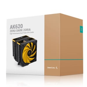 Deepcool AK620 ZERO DARK ZORIA univerzális CPU hűtő (R-AK620-BKNPMN-E)