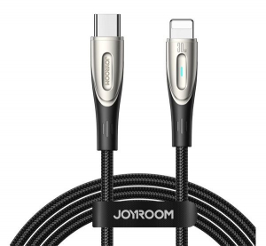 Joyroom SA27-CL3 1 USB-C - Lightning töltőkábel 30W 1.2m fekete