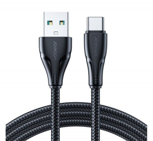 Joyroom Surpass USB - USB-C adat- és töltőkábel 1.2m fekete (S-UC027A11_120_B)