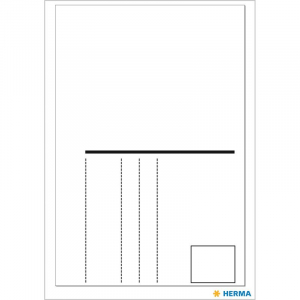 Herma képeslap-címkék 95x145mm (HE-7758)