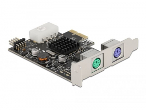 Delock PCI Express x1 kártya 2 x PS/2 port (90049)