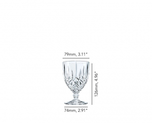 Nacthmann Noblesse Goblet talpas pohár kicsi 230ml, 4db (102086)