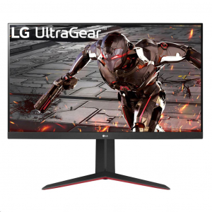 32" LG 32GN650-B LCD monitor fekete-piros - Bontott termék!