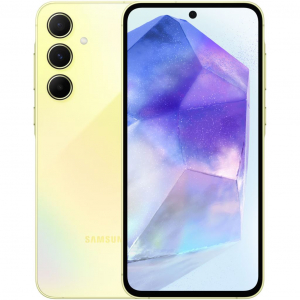 Samsung Galaxy A55 5G 8/256GB Dual-Sim mobiltelefon király sárga (SM-A556B)
