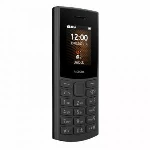 Nokia 105 4G (2023) Dual-Sim mobiltelefon fekete (1GF018UPA1L08)