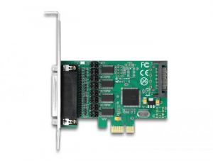 Delock PCI Express x1 kártya > 4 x soros RS-232 tápfeszültséggel (89938)
