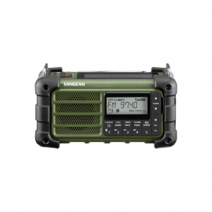 Sangean MMR-99 FM / AM / Bluetooth napelemes vészhelyzet rádió zöld