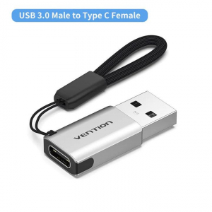 Vention USB-A 3.0 -> USB-C anya adapter (CDPH0)