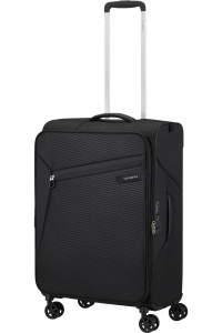 Samsonite Litebeam bővíthető Spinner (4 kerék) 66/26 bőrönd fekete (146853-1041)