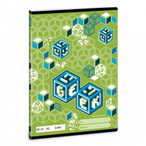 Ars Una Geek A/5 sima füzet 20-32 (53610652)
