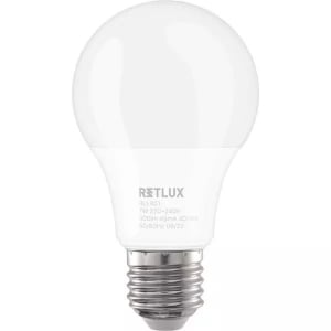 Retlux klasszikus LED izzó 7W, E27, hideg fehér (RLL 401)