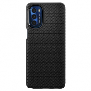 Spigen Liquid Air Motorola Moto G Stylus (2022) tok fekete (ACS04469)