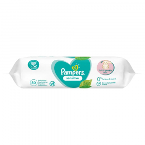 Pampers Sensitive törlőkendő 80 db (8001841041421)