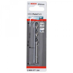 Bosch 2608577164 fém spirálfúró 4.8mm 2db