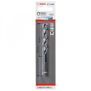 Bosch 2608577060 fém spirálfúró bit 7x109mm