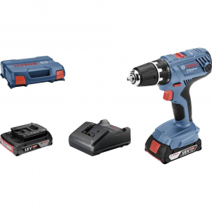 Bosch Professional GSR 18V-21 akkus fúrócsavarozó 2db 2.0Ah akkuval (06019H100A)