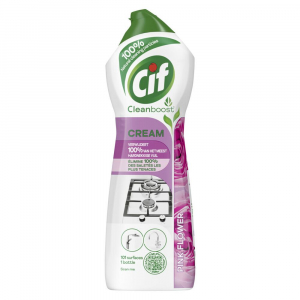 Cif Cream Pink Flower súrolókrém 750 ml (8720182346155)