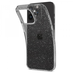 Spigen Liquid Crystal Glitter iPhone 15 Pro tok átlátszó-csillámos (ACS06701)