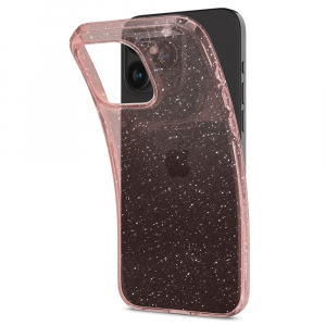 Spigen Liquid Crystal Glitter iPhone 15 Pro tok rózsaszín-csillámos (ACS06702)