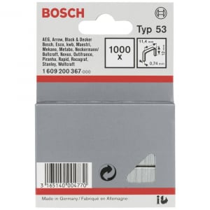 Bosch 1609200367 tűzőgép kapocs 1000db