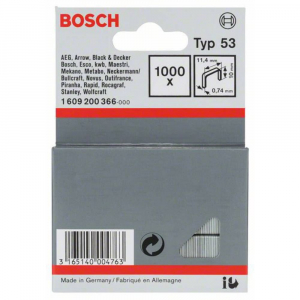 Bosch 1609200366 tűzőgép kapocs 1000db