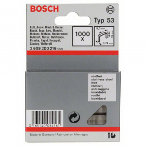 Bosch 2609200216 tűzőgép kapocs 1000db