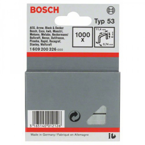 Bosch 1609200326 tűzőgép kapocs 1000db