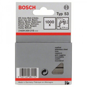 Bosch 2609200215 tűzőgép kapocs 1000db