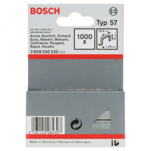 Bosch 2609200230 tűzőgép kapocs 1000db