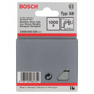 Bosch 2609200235 tűzőgép kapocs 1000db