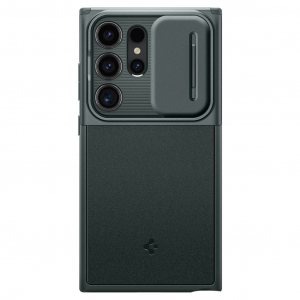 Spigen Optik Armor Samsung Galaxy S24 Ultra tok zöld (ACS07314)