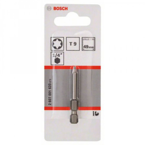 Bosch 2607001630 csavarozó bit T 9 49mm