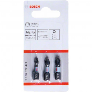 Bosch 2608522471 kereszthornyú bit készlet PZ1/2/3