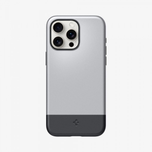 Spigen Style Armor (MagFit) iPhone 15 Pro Max tok ezüstszínű (ACS06613)