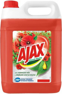 AJAX Floral Fiesta piros virágok univerzális tisztítószer 5 liter (8714789709383)