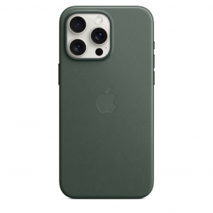 Apple MagSafe-rögzítésű iPhone 15 Pro Max FineWoven szövettok örökzöld (MT503ZM/A)