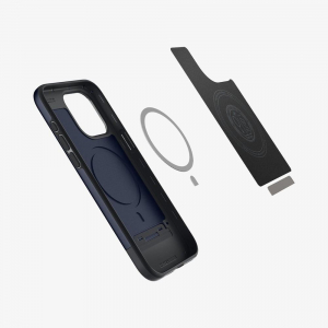 Spigen Style Armor (MagFit) iPhone 15 Pro tok kék (ACS06747)