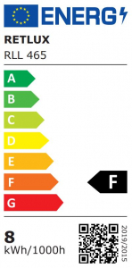 Retlux LED reflektor izzó 8W, E27, meleg fehér (RLL 465)