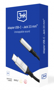 3mk USB-C - Jack 3,5 mm adapter (3MK518055)