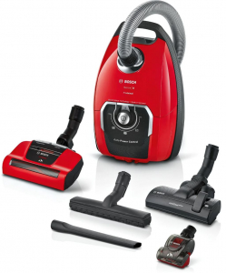 Bosch BGB8PET1 Serie 8 ProAnimal porzsákos porszívó piros
